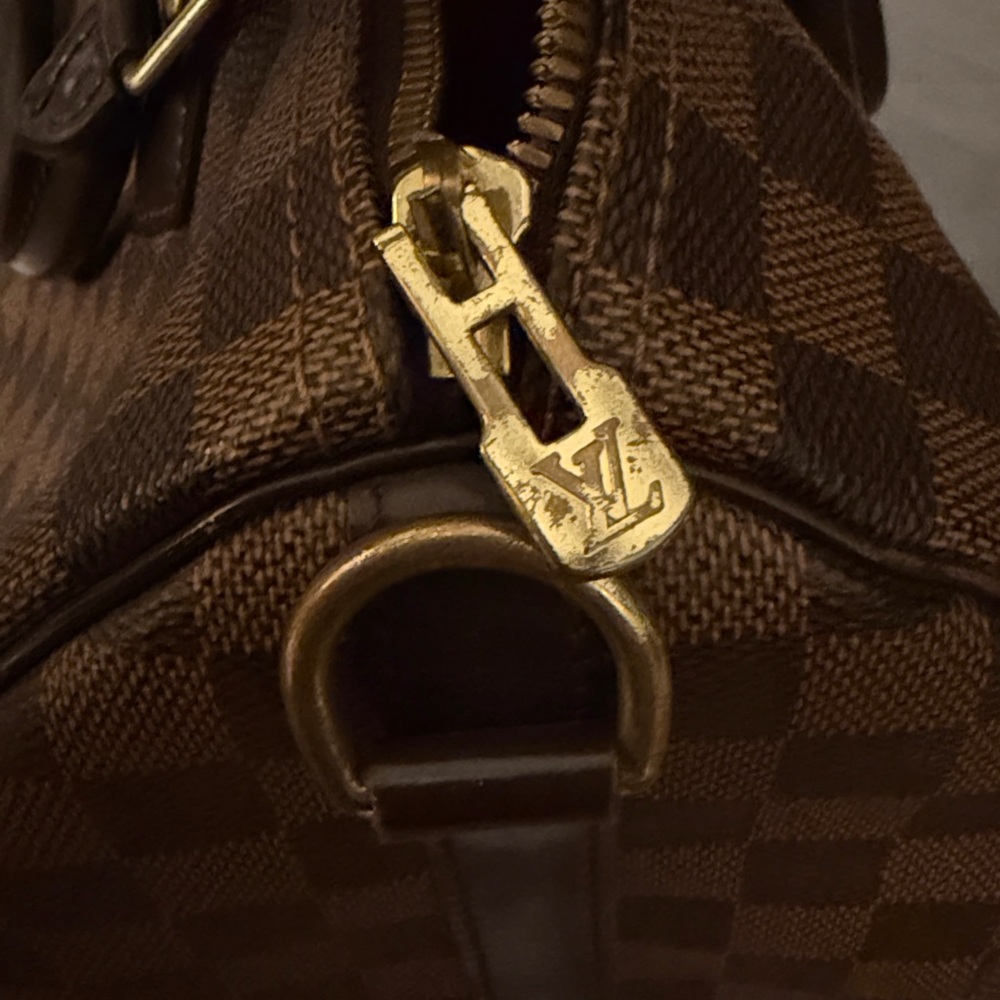 Louis Vuitton large cross body Speedy 30 - Picture 16 of 16
